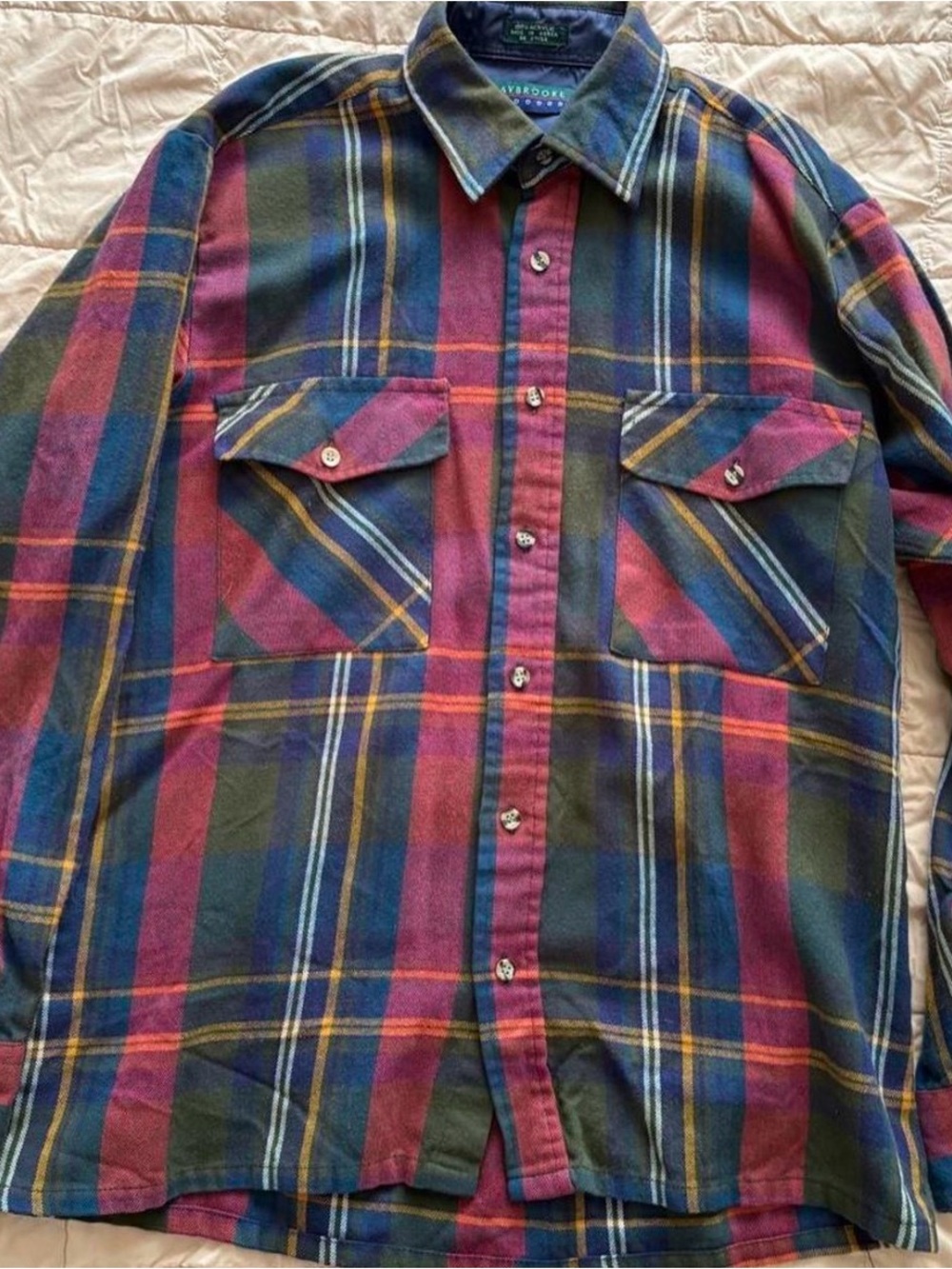 Claybrooke Outdoors Multicolored Flannel Shirt